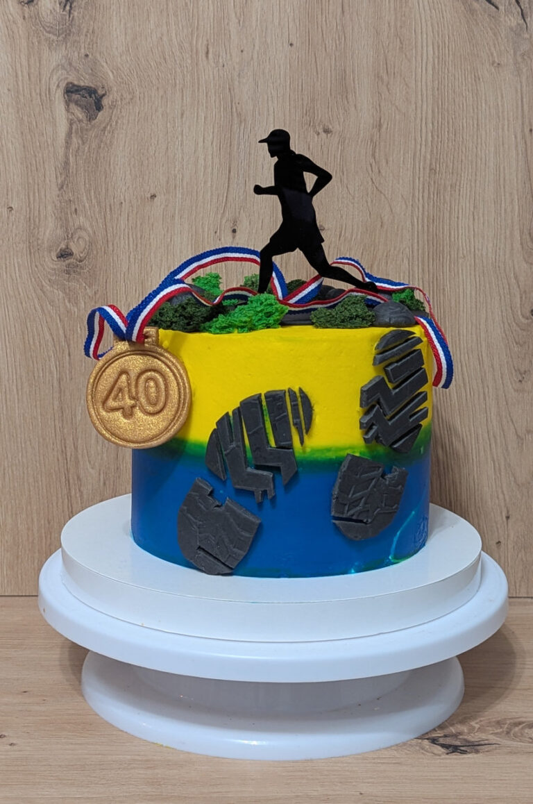 tort dla biegacza maratończyka na zamówienie cukiernia gdynia